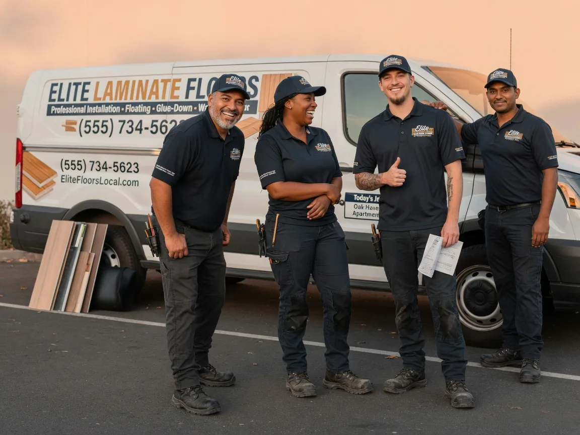Laminate flooring installation company in Mendon, MI